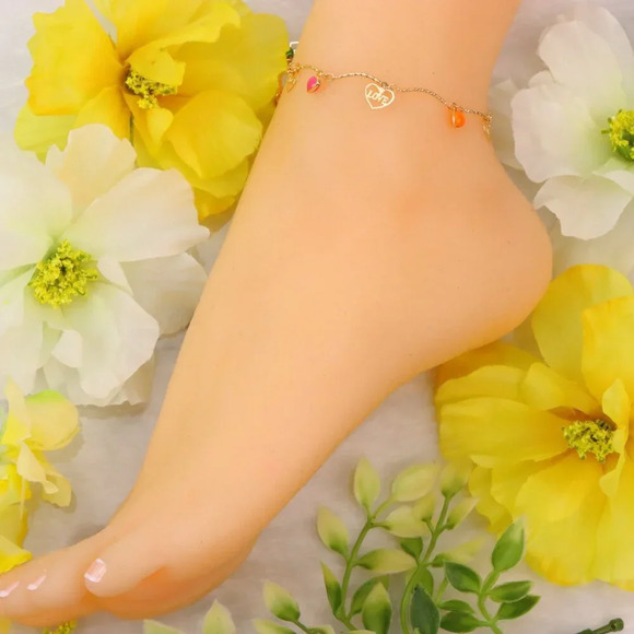 Minimalist Anklet, Sleek & Modern Design, Women’s Fashion, YC110153-A - Picture 8 of 10